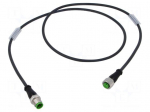 Cable: for sensors/automation | PIN: 4 | 1m | 250VDC | 250VAC | 4A | 7000
