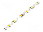 LED tape | bendable | LED/m: 60 | 2835 | 3000K | 6mm | 4.8W/m | 12V | IP20
