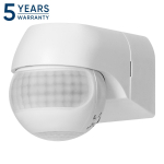 Uued tooted // Czujnik ruchu 180&deg; IP44, 800W, max 15m, mini, biały