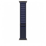 Apple 49mm Navy Alpine Loop - Small - Black Titanium Finish