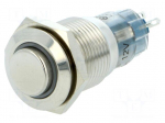 Switch: vandal resistant | Pos: 2 | SPDT | 0.5A/220VAC | 1A/24VDC | IP67