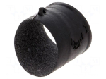 Heat shrink strain relief | size 9 | RAYCHEM | angled 90&deg; | 5.6&divide;13mm