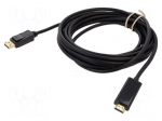Cable | DisplayPort plug,HDMI plug | 4K,8K,UHD 2160p,UHD 4320p