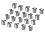 Threaded insert | steel | M10 | for thread repair | 20pcs.