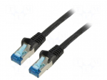 Patch cord | S/FTP | Cat 6a | RJ45 plug,both sides | stranded | Cu | 2m