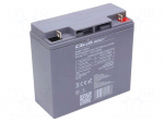 Re-battery: acid-lead | 12V | 17Ah | AGM | maintenance-free