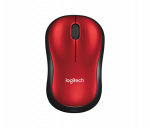 Logitech | Mouse | M185 | Wireless | Red