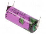 Battery: lithium (LTC) | 3.6V | 2/3AA | &Oslash;14.7x33.5mm | 1600mAh