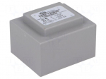 Transformer: encapsulated | 12VA | 230VAC | 6V | 2A | Mounting: PCB | IP00