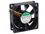 Fan: DC | axial | 24VDC | 60x60x20mm | 39.07m3/h | 34.5dBA | ball bearing