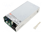 Power supply: switching | for building in,modular | 500W | 60VDC