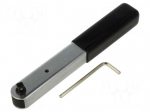 Wrench: torque | rattle | 173.5mm | 1.5&divide;12.5Nm | 1/4" | MANOSKOP&reg;