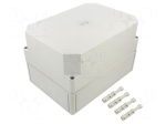 Enclosure: multipurpose | X: 180mm | Y: 254mm | Z: 165mm | TK PC | grey