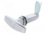 Lock | without cylinder | zinc and aluminium alloy | 60mm | chromium