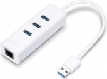 TP-Link 3-Port-USB3.0-Hub & Gigabit-Ethernet-Adapter, USB-Hub