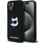 Karl Lagerfeld KLHMP15MSCHPPLK Silicone Choupette Hardcase for iPhone 15 Plus / 14 Plus 6.7" / black