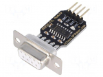 Module: converter | RS232/TTL | MAX202 | D-Sub 9pin,pin strips | 5VDC