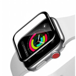 Baseus 5D SGAPWA4-E01 Aizsargstikls Pilnam Ekrānam Apple Watch 1 | 2 | 3 38 mm Melns