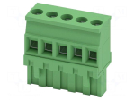Connector: pluggable terminal block | plug | power supply | 12A