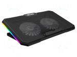Notebook cooling stand | GUNBAI | black | USB A