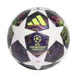 Piłka nożna adidas UCL 25/26 Street Ball biało-fioletowa JX9088 SOCI
