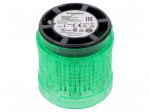 Signaller: lighting | LED | green | Usup: 24VDC | Usup: 24VAC | IP65