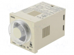 Timer | 0,1s&divide;10h | DPDT | 240VAC/5A,24VDC/5A | 24VAC | 24VDC | socket