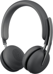 Logitech Zone Wireless 2 Zestaw słuchawkowy Przewodowy i Bezprzewodowy Opaska na głowę Biuro/centrum telefoniczne USB Type-C Bluetooth Graphite