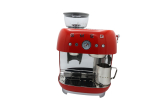 Smeg EGF03RDEU T&auml;isautomaatne kohvimasin 50ndate stiilis Red