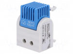 Sensor: thermostat | Topen: 40&deg;C | Tclos: 50&deg;C | Contacts: NO | 5A | &plusmn;7&deg;C