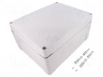 Enclosure: multipurpose | X: 270mm | Y: 340mm | Z: 165mm | INDUSTRIAL