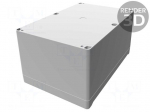 Enclosure: multipurpose | X: 160mm | Y: 240mm | Z: 120mm | 1555 | ABS | grey