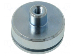 Magnet: permanent | NdFeB | 196N | &Oslash;: 25mm | H: 14mm | zinc plated steel