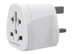 Gembird A-AC-UKMINTF World to UK Travel Adapter 15A