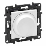 Slēdzis 863152 rotējams dimmeris 300W matēts balts