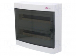 Enclosure: for modular components | IP40 | white | No.of mod: 36