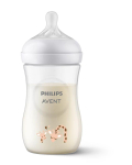 Accessories, strollers for children Philips  Philips Avent baro&scaron;anas pudelīte Natural Response Giraffe 260 ml  lēnas plūsmas knupītis  1m+ SCY903/66