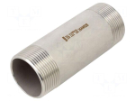 Splice terminal: connector pipe | stainless steel AISI 316L