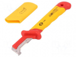 Knife | for electricians,insulated | Kind of blade: hook shaped