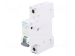 Circuit breaker | 230VAC | Inom: 4A | Poles: 1 | DIN | Charact: C | 6kA