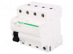 RCD breaker | Inom: 25A | Ires: 30mA | Poles: 4 | 400V | Mounting: DIN