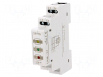 Module: voltage indicator | 3x400VAC | IP20 | DIN | 90x17.5x66mm