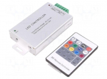 LED controller | RGB lighting control | Channels: 3 | 24A | silver