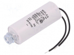 Capacitor: motors, run | 7uF | 450V | &Oslash;30x78mm | -25&divide;70&deg;C | &plusmn;10% | 10000h