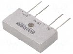 Single-phase bridge rectifier | Urmax: 1.2kV | If: 25A | Ifsm: 370A