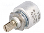 Potentiometer: shaft | single turn | 100k&Omega; | 1W | &plusmn;20% | 4mm | linear | THT