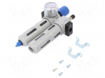 Air preparation set | G 1/4" | inside | 1700l/min | 20um | -10&divide;60&deg;C