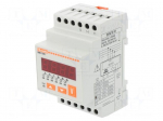 Meter | for DIN rail mounting | digital | VAC: 15&divide;660V | True RMS