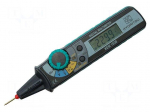 Digital multimeter | LCD (3999),with a backlit | 2x/s | 0.1&divide;99.9%