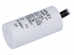 Capacitor: motors, run | 3uF | 450V | &Oslash;25x53mm | -25&divide;70&deg;C | &plusmn;10% | 10000h